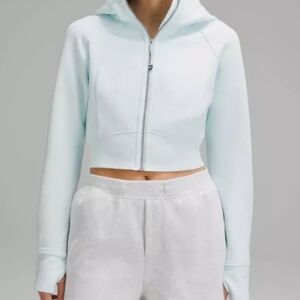 Lululemon scuba full zip cropped hoodie